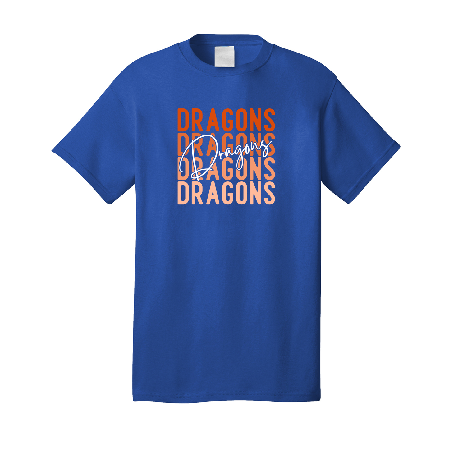 Dragons Orange Ombre