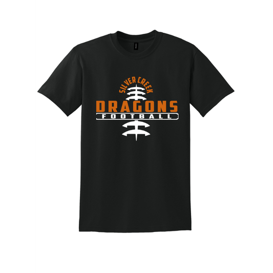 Silver Creek Dragons Football Stitch (Orange)