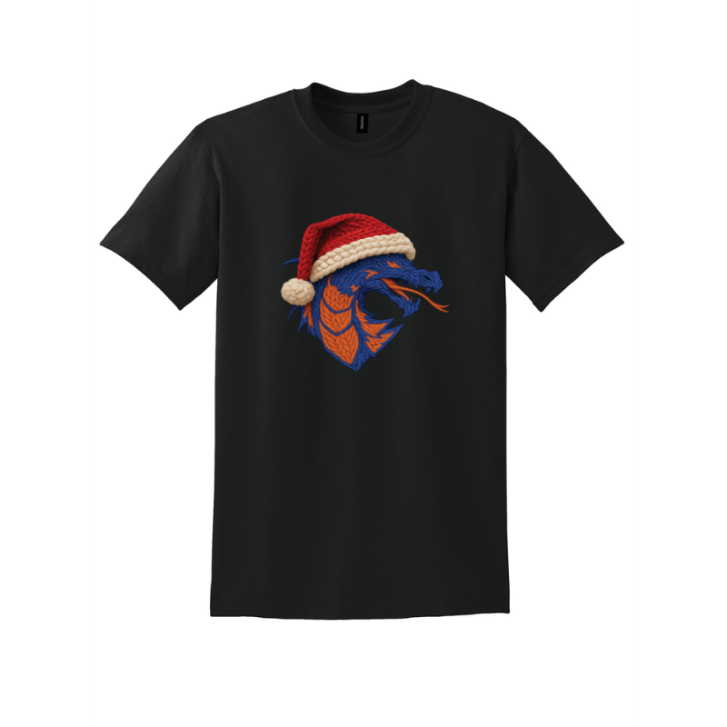 Dragon Christmas Head