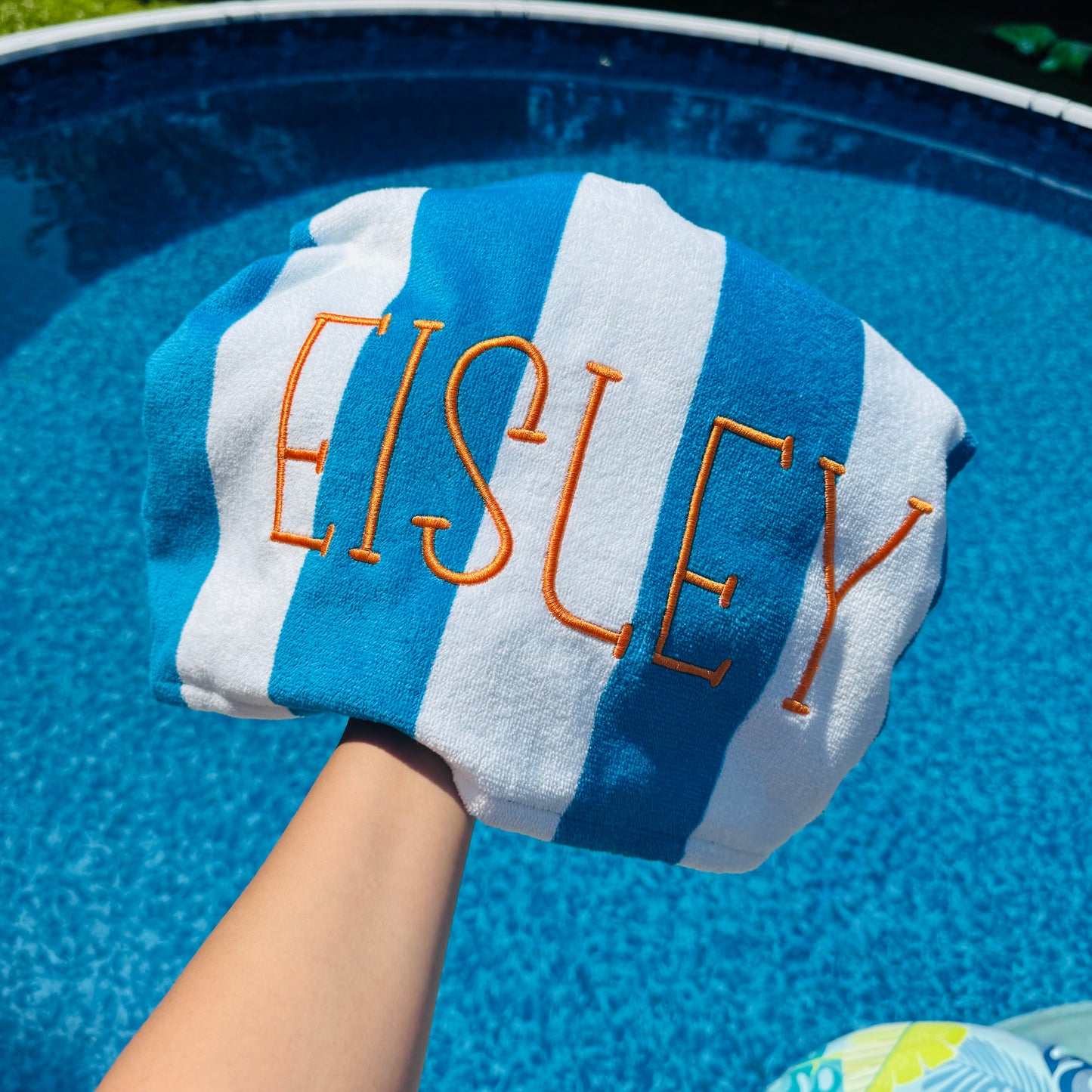 Cabana Towel + Embroidered Name