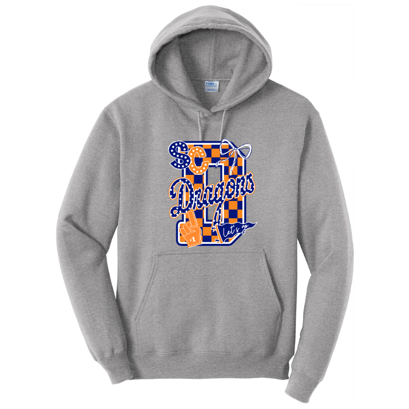 SC Dragons Let's Go Checkered D