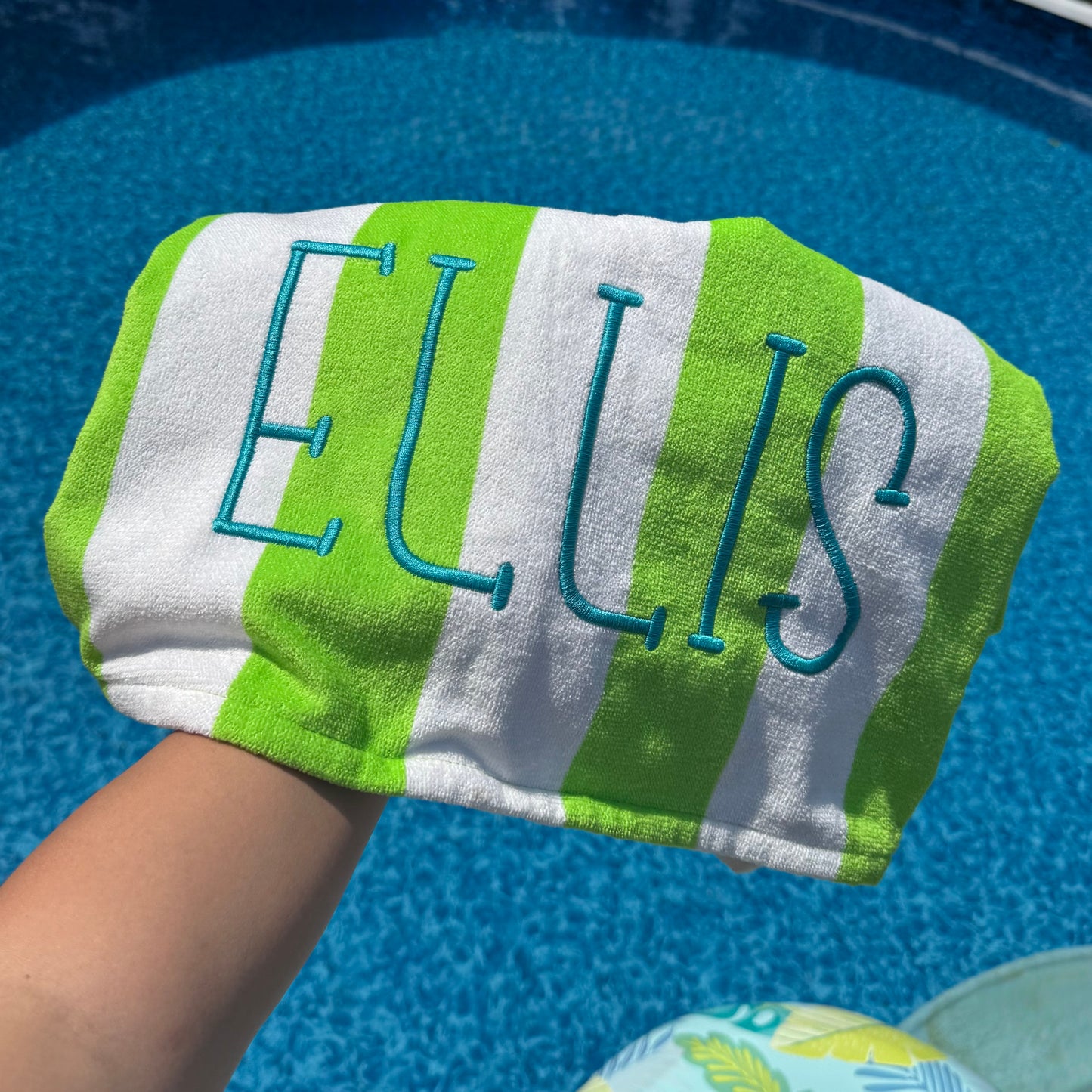 Cabana Towel + Embroidered Name
