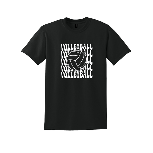 $10 VOLLEYBALL GROOVY (CHOOSE YOUR SHIRT COLOR)