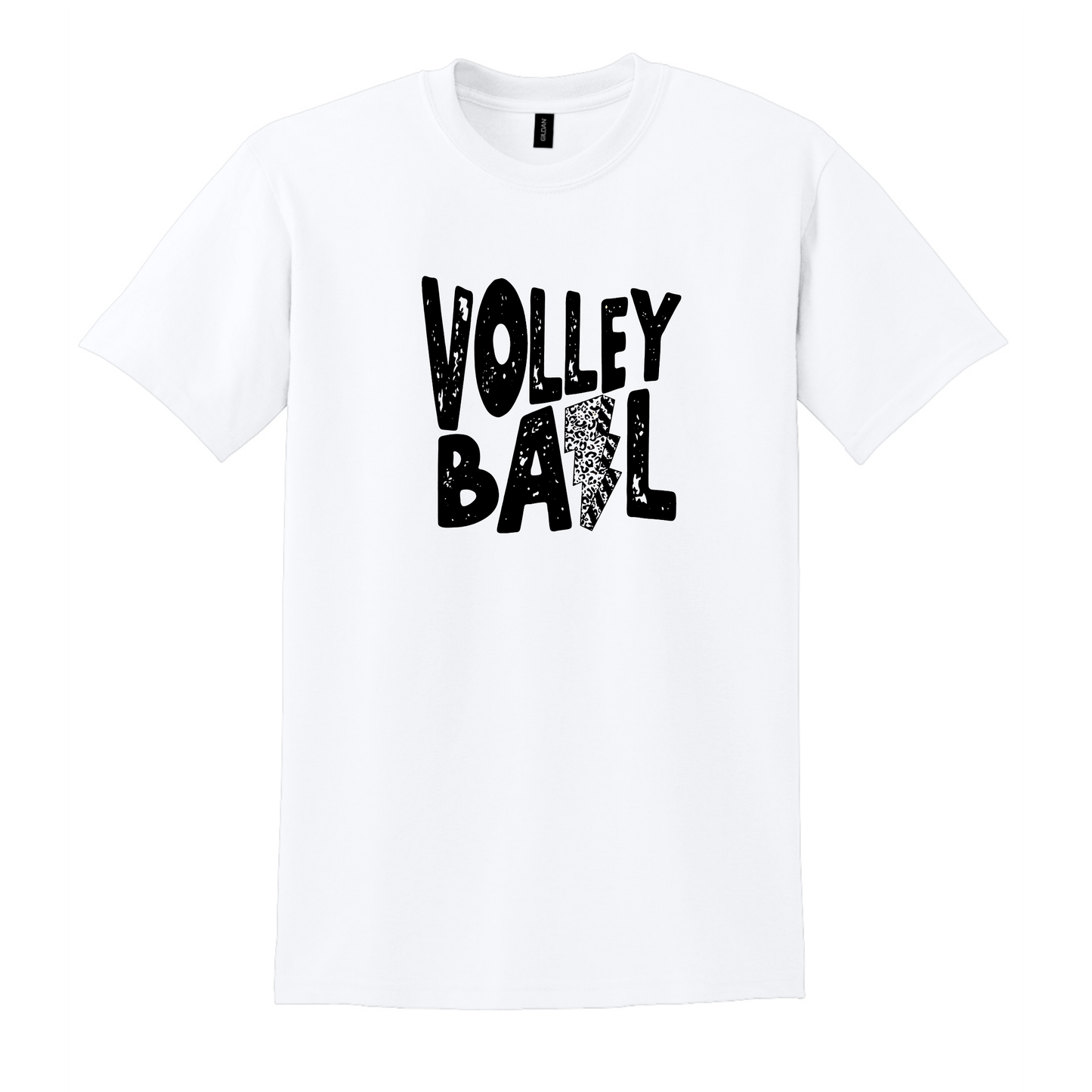 $10 Volleyball Leopard (CHOOSE YOUR SHIRT COLOR)