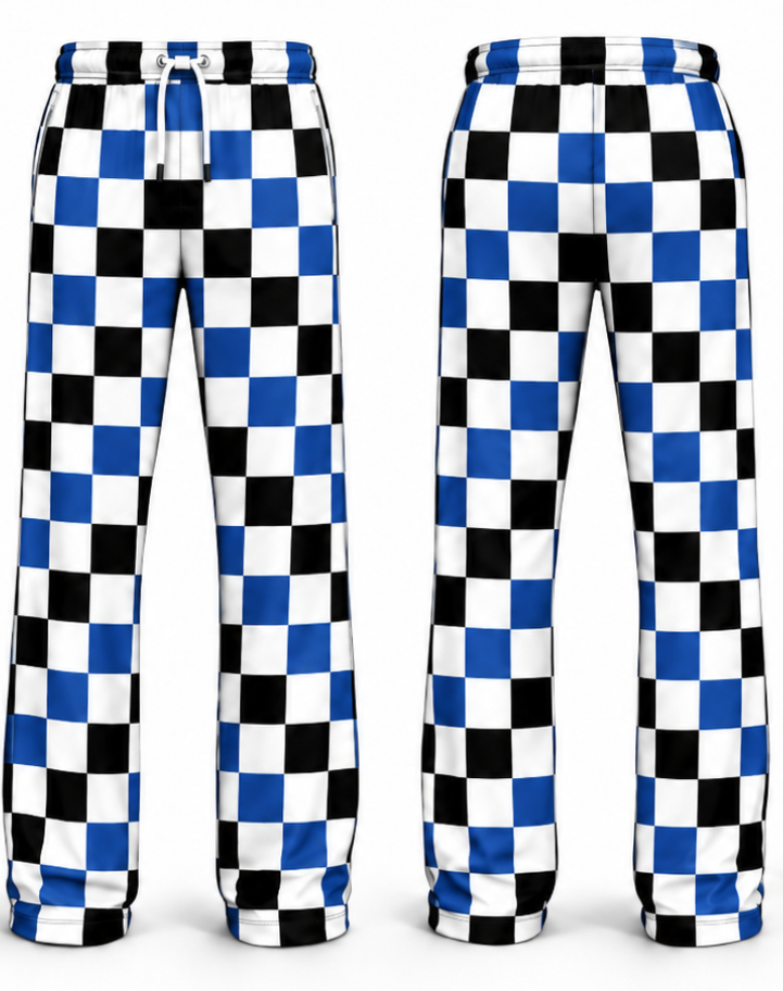 School Checkered Pants