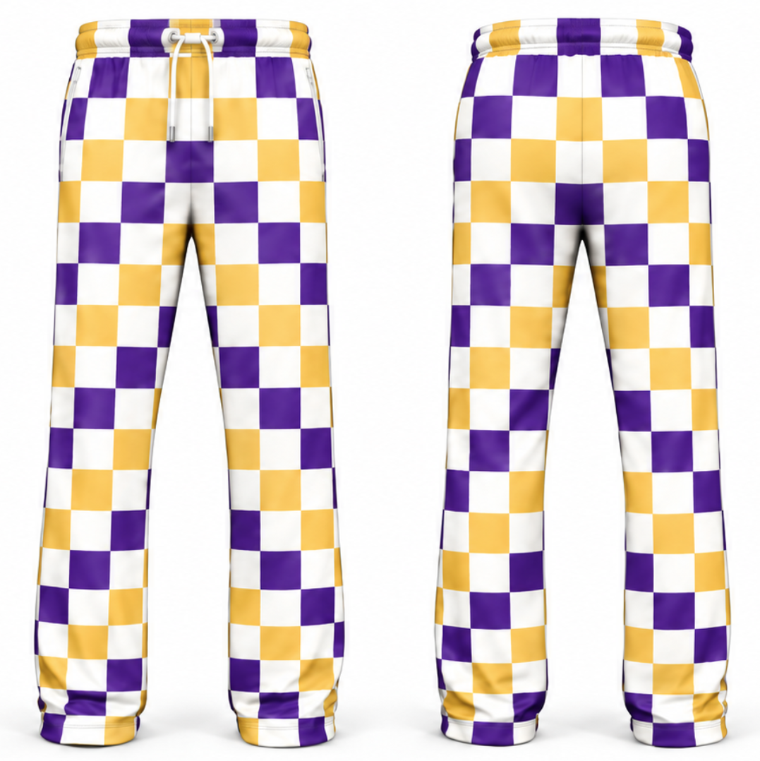 School Checkered Pants