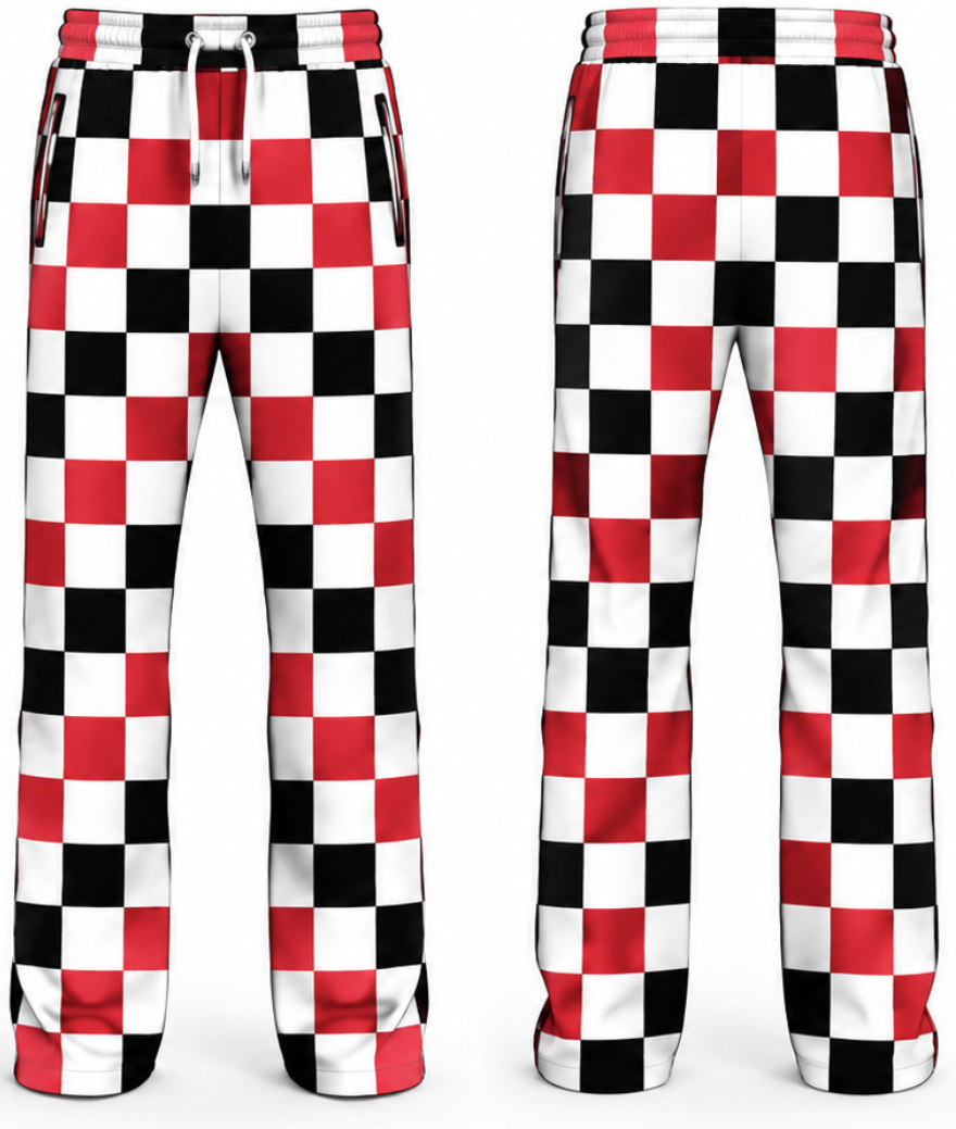 School Checkered Pants