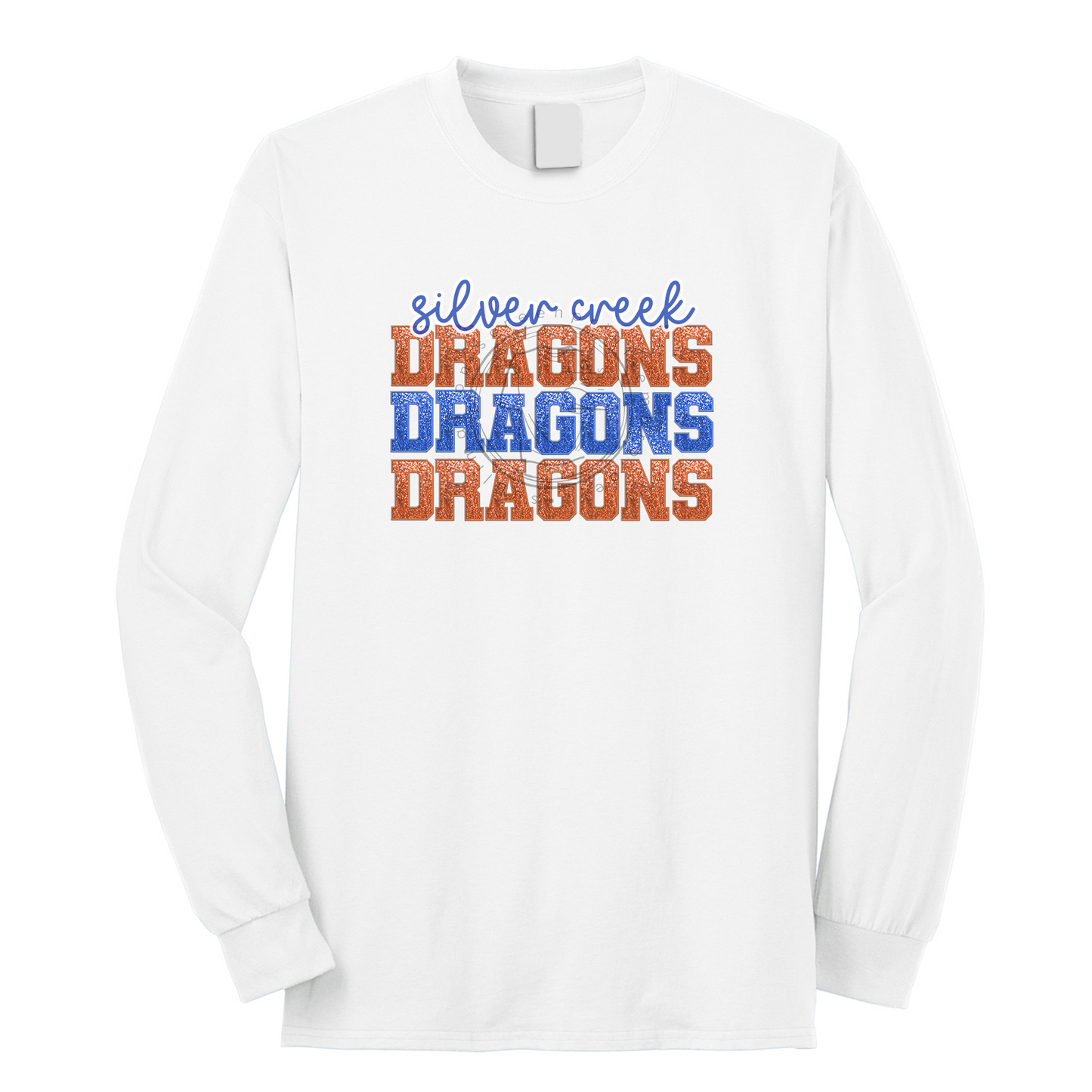 Silver Creek Dragons Faux Sequin